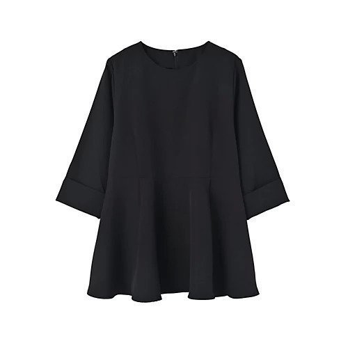 【スタイルデリ/STYLE DELI】の【BLK001】美カバーぺプラムトップス 人気、トレンドファッション・服の通販 founy(ファニー) 　ファッション　Fashion　レディースファッション　Fashion for Women　トップス・カットソー　Cut & Sew Tops　オケージョン　Occasion Wear　カフス　Cuff Design　スリット　Slit, Slit Detail　セットアップ　Set-Up, Coordinated Outfit　定番　Standard, Basic Item　フィット　Fit, Slim Fit　ペプラム　Peplum, Flared Hem　おすすめ　Recommended / Our Picks　エレガント 上品　Elegant　セレモニー　Ceremony　other-2|ID: prp329100004838950 ipo3291000000035261247