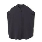 【ドレスハーセルフ/DRESS HERSELF】のシルク混ブラウス 人気、トレンドファッション・服の通販 founy(ファニー) ファッション Fashion レディースファッション Fashion for Women トップス・カットソー Cut & Sew Tops シャツ・ブラウス・オフィスカジュアル Elegant Blouses & Button-Ups サテン Satin, Glossy Fabric シルク Silk, 100% Silk セットアップ Set-Up, Coordinated Outfit ドロップ Drop Shoulder, Dropped Style エレガント 上品 Elegant 人気 Popular, Best Seller 夏 Summer 定番 Standard, Basic Item 洗える Machine Washable thumbnail チャコールグレー|ID: prp329100004838951 ipo3291000000035914132