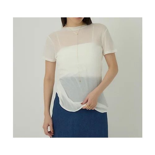 【カオス/Chaos】のパティTシャツ 人気、トレンドファッション・服の通販 founy(ファニー) ファッション Fashion レディースファッション Fashion for Women トップス・カットソー Cut & Sew Tops シャツ・ブラウス・オフィスカジュアル Elegant Blouses & Button-Ups ロングTシャツ・Tシャツ Longline T-Shirts & Tees 2024年 2024 2024春夏・S/S Spring/Summer 2024 SS24 コンパクト Compact, Small Size シアー Sheer, See-Through 半袖 Short Sleeve, Half Sleeve 長袖 Long Sleeve, Full Sleeve other-3|ID: prp329100004838952 ipo3291000000035261256