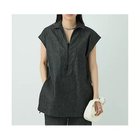 【カオス/Chaos】のWHY NOT NOW バナックシャツ 人気、トレンドファッション・服の通販 founy(ファニー) ファッション Fashion レディースファッション Fashion for Women トップス・カットソー Cut & Sew Tops シャツ・ブラウス・オフィスカジュアル Elegant Blouses & Button-Ups 2025年 2025 2025春夏・S/S Spring/Summer 2025 SS25 おすすめ Recommended / Our Picks インディゴ Indigo Denim セットアップ Set-Up, Coordinated Outfit デニム Denim, Jeans Material ノースリーブ Sleeveless, No-Sleeve ワーク Workwear, Utility Style 夏 Summer thumbnail ブラック|ID: prp329100004838955 ipo3291000000035261266