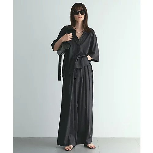 【カオス/Chaos】のサマーレダールスキッパー 人気、トレンドファッション・服の通販 founy(ファニー) ファッション Fashion レディースファッション Fashion for Women スキッパー Skipper, Open Collar セットアップ Set-Up, Coordinated Outfit ドレープ Drape, Draping Fabric フロント Front, Front Design 半袖 Short Sleeve, Half Sleeve ミックス Mix, Mixed Style おすすめ Recommended / Our Picks エレガント 上品 Elegant 2025年 2025 2025春夏・S/S Spring/Summer 2025 SS25 other-3|ID: prp329100004838956 ipo3291000000035261272