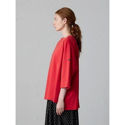 【ミディウミ/MidiUmi】の7分袖ワイドプルオーバー 人気、トレンドファッション・服の通販 founy(ファニー) ファッション Fashion レディースファッション Fashion for Women トップス・カットソー Cut & Sew Tops カジュアルプルオーバー・ニットトップス Pullovers & Knit Tops / Casual Pullovers カットソー Cut and Sewn Top シルケット Silket, Silky Cotton ベーシック Basic, Essential ワイド Wide, Wide Fit 夏 Summer other-3|ID: prp329100004838957 ipo3291000000035261277