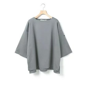 【ミディウミ/MidiUmi】 7分袖ワイドプルオーバー人気、トレンドファッション・服の通販 founy(ファニー) ファッション Fashion レディースファッション Fashion for Women トップス・カットソー Cut & Sew Tops カジュアルプルオーバー・ニットトップス Pullovers & Knit Tops / Casual Pullovers カットソー Cut and Sewn Top シルケット Silket, Silky Cotton ベーシック Basic, Essential ワイド Wide, Wide Fit 夏 Summer |ID:prp329100004838957