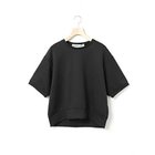 【ミディウミ/MidiUmi】のダンボールニットハーフスリーブプルオーバー ブラック|ID: prp329100004838963 ipo3291000000036318214