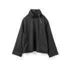 【ミズイロ インド/mizuiro ind】のジップハイネックカラープルオーバー ブラック|ID: prp329100004838964 ipo3291000000035261311