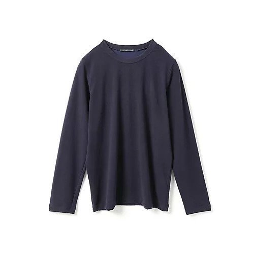 【ミズイロ インド/mizuiro ind】のスリーレイヤードコンパクトTシャツ インテリア・キッズ・メンズ・レディースファッション・服の通販 founy(ファニー) 　ファッション　Fashion　レディースファッション　Fashion for Women　トップス・カットソー　Cut & Sew Tops　シャツ・ブラウス・オフィスカジュアル　Elegant Blouses & Button-Ups　ロングTシャツ・Tシャツ　Longline T-Shirts & Tees　インナー　Innerwear　ウォーム　Warm Fabric　カットソー　Cut and Sewn Top　シンプル　Simple, Minimal　ストレッチ　Stretch, Stretchy Fabric　ベーシック　Basic, Essential　ネイビー|ID: prp329100004838967 ipo3291000000035261331