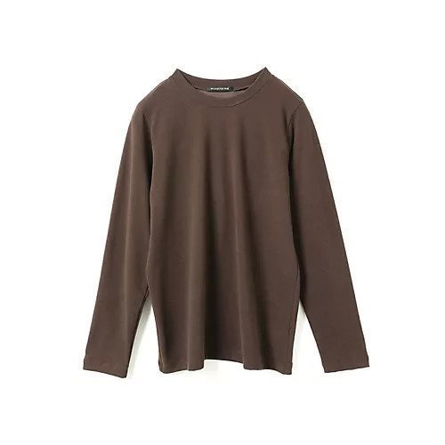 【ミズイロ インド/mizuiro ind】のスリーレイヤードコンパクトTシャツ インテリア・キッズ・メンズ・レディースファッション・服の通販 founy(ファニー) 　ファッション　Fashion　レディースファッション　Fashion for Women　トップス・カットソー　Cut & Sew Tops　シャツ・ブラウス・オフィスカジュアル　Elegant Blouses & Button-Ups　ロングTシャツ・Tシャツ　Longline T-Shirts & Tees　インナー　Innerwear　ウォーム　Warm Fabric　カットソー　Cut and Sewn Top　シンプル　Simple, Minimal　ストレッチ　Stretch, Stretchy Fabric　ベーシック　Basic, Essential　ブラウン|ID: prp329100004838967 ipo3291000000036283305