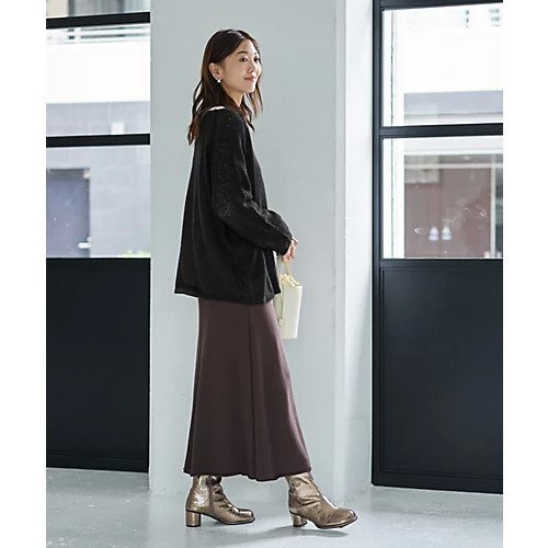 【スタイルデリ/STYLE DELI】のアルパカ混エアリールーズニットトップス 人気、トレンドファッション・服の通販 founy(ファニー) ファッション Fashion レディースファッション Fashion for Women トップス・カットソー Cut & Sew Tops ニット Knit Tops & Sweaters イエロー Yellow インナー Innerwear カットソー Cut and Sewn Top 切替 Switching, Contrast Panel ストレート Straight, Straight Cut スリット Slit, Slit Detail スリーブ Sleeve, Long Sleeve / Short Sleeve デコルテ Décolleté, Neckline 定番 Standard, Basic Item 長袖 Long Sleeve, Full Sleeve バランス Balance, Style Balance フォルム Silhouette, Form 防寒 Cold Protection, Winter-Ready リラックス Relax, Relaxed Fit ルーズ Loose, Oversized other-3|ID: prp329100004838973 ipo3291000000036045046