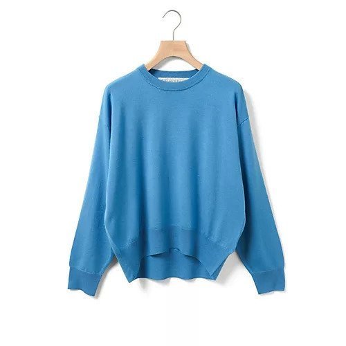 【ミディウミ/MidiUmi】のクルーネックニットプルオーバー 人気、トレンドファッション・服の通販 founy(ファニー) 　ファッション　Fashion　レディースファッション　Fashion for Women　トップス・カットソー　Cut & Sew Tops　ニット　Knit Tops & Sweaters　カジュアルプルオーバー・ニットトップス　Pullovers & Knit Tops / Casual Pullovers　コンパクト　Compact, Small Size　シンプル　Simple, Minimal　ベーシック　Basic, Essential　other-2|ID: prp329100004838975 ipo3291000000035306590