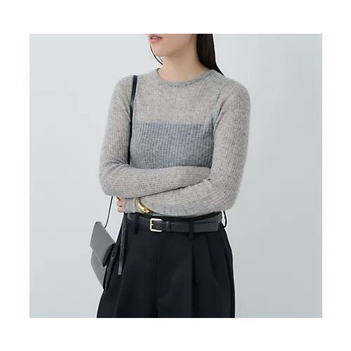 【カオス/Chaos】のフロットニットプルオーバー 人気、トレンドファッション・服の通販 founy(ファニー) ファッション Fashion レディースファッション Fashion for Women トップス・カットソー Cut & Sew Tops ニット Knit Tops & Sweaters カジュアルプルオーバー・ニットトップス Pullovers & Knit Tops / Casual Pullovers 2025年 2025 2025-2026秋冬・A/W Autumn/Winter 2025–26 AW25–26 冬 Winter / This Winter コンパクト Compact, Small Size シアー Sheer, See-Through ホールガーメント WholeGarment, Seamless Knit other-1|ID: prp329100004838978 ipo3291000000035261394