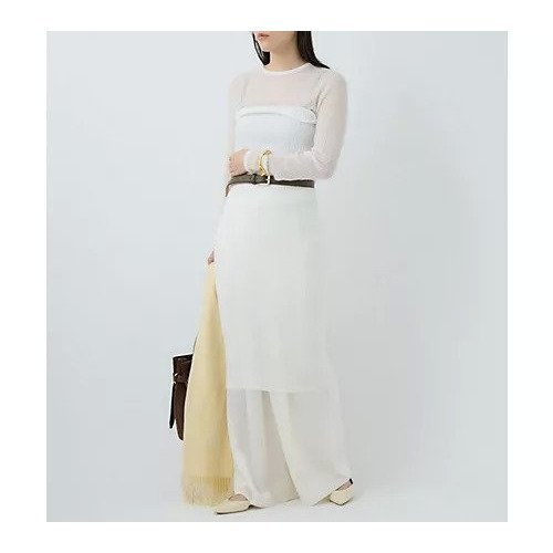 【カオス/Chaos】のフロットニットプルオーバー 人気、トレンドファッション・服の通販 founy(ファニー) ファッション Fashion レディースファッション Fashion for Women トップス・カットソー Cut & Sew Tops ニット Knit Tops & Sweaters カジュアルプルオーバー・ニットトップス Pullovers & Knit Tops / Casual Pullovers 2025年 2025 2025-2026秋冬・A/W Autumn/Winter 2025–26 AW25–26 冬 Winter / This Winter コンパクト Compact, Small Size シアー Sheer, See-Through ホールガーメント WholeGarment, Seamless Knit other-3|ID: prp329100004838978 ipo3291000000035261398