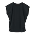 【ジュリエ/Julier】の【定番】Ecocoフレンチスリーブトップス ブラック|ID: prp329100004838985 ipo3291000000035261431