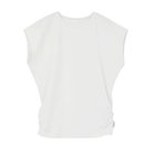 【ジュリエ/Julier】の【定番】Ecocoフレンチスリーブトップス ホワイト|ID: prp329100004838985 ipo3291000000035261432