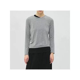 【ミズイロ インド/mizuiro ind】 レイヤードTシャツ人気、トレンドファッション・服の通販 founy(ファニー) ファッション Fashion レディースファッション Fashion for Women トップス・カットソー Cut & Sew Tops シャツ・ブラウス・オフィスカジュアル Elegant Blouses & Button-Ups ロングTシャツ・Tシャツ Longline T-Shirts & Tees インナー Innerwear カットソー Cut and Sewn Top シンプル Simple, Minimal ストレッチ Stretch, Stretchy Fabric |ID:prp329100004838988