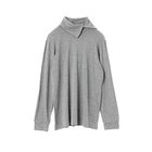 【ミズイロ インド/mizuiro ind】のアシンメトリーシャツプルオーバー グレー|ID: prp329100004838989 ipo3291000000036268268