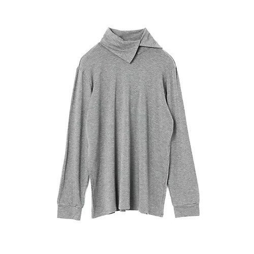 【ミズイロ インド/mizuiro ind】のアシンメトリーシャツプルオーバー インテリア・キッズ・メンズ・レディースファッション・服の通販 founy(ファニー) 　ファッション　Fashion　レディースファッション　Fashion for Women　トップス・カットソー　Cut & Sew Tops　シャツ・ブラウス・オフィスカジュアル　Elegant Blouses & Button-Ups　カジュアルプルオーバー・ニットトップス　Pullovers & Knit Tops / Casual Pullovers　おすすめ　Recommended / Our Picks　アシンメトリー　Asymmetrical Style　インナー　Innerwear　カットソー　Cut and Sewn Top　ストレッチ　Stretch, Stretchy Fabric　人気　Popular, Best Seller　今季　This Season, Current Season　再入荷　Restock / Back in Stock　グレー|ID: prp329100004838989 ipo3291000000036268268