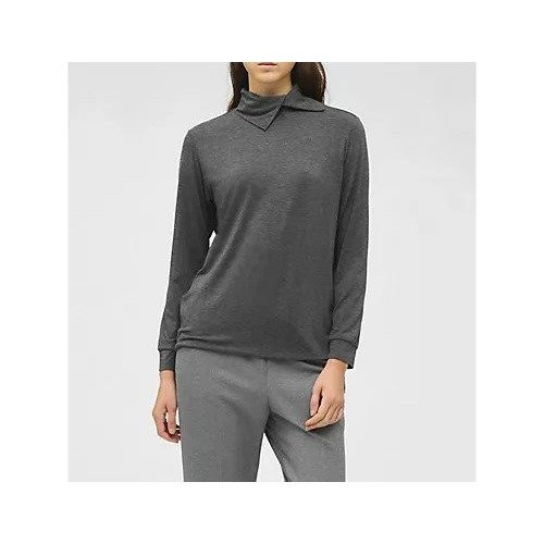 【ミズイロ インド/mizuiro ind】のアシンメトリーシャツプルオーバー 人気、トレンドファッション・服の通販 founy(ファニー) 　ファッション　Fashion　レディースファッション　Fashion for Women　トップス・カットソー　Cut & Sew Tops　シャツ・ブラウス・オフィスカジュアル　Elegant Blouses & Button-Ups　カジュアルプルオーバー・ニットトップス　Pullovers & Knit Tops / Casual Pullovers　おすすめ　Recommended / Our Picks　アシンメトリー　Asymmetrical Style　インナー　Innerwear　カットソー　Cut and Sewn Top　ストレッチ　Stretch, Stretchy Fabric　人気　Popular, Best Seller　今季　This Season, Current Season　再入荷　Restock / Back in Stock　 other-1|ID: prp329100004838989 ipo3291000000036285560