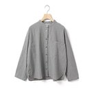 【ミディウミ/MidiUmi】のビッグポケットシャツ チャコールグレー|ID: prp329100004838990 ipo3291000000036311064