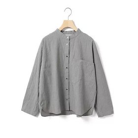 【ミディウミ/MidiUmi】 ビッグポケットシャツ人気、トレンドファッション・服の通販 founy(ファニー) ファッション Fashion レディースファッション Fashion for Women トップス・カットソー Cut & Sew Tops シャツ・ブラウス・オフィスカジュアル Elegant Blouses & Button-Ups シンプル Simple, Minimal タイプライター Typewriter Fabric, Crisp Cotton ポケット Pocket, Pocket Detail ヨーク Yoke, Yoke Design ワッシャー Washer, Crinkled Finish |ID:prp329100004838990