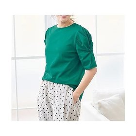 【エニー/ANY】のシルケットスムース ツイストタックスリーブトップス 人気、トレンドファッション・服の通販 founy(ファニー) ファッション Fashion レディースファッション Fashion for Women トップス・カットソー Cut & Sew Tops おすすめ Recommended / Our Picks カットソー Cut and Sewn Top シルケット Silket, Silky Cotton バランス Balance, Style Balance フェミニン Feminine, Girly |ID:prp329100004838991