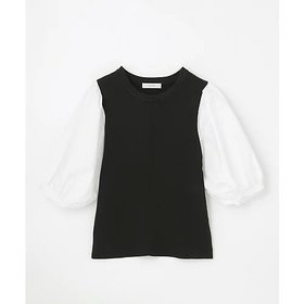【エニー/ANY】のボリュームショルダーコンビニット 人気、トレンドファッション・服の通販 founy(ファニー) ファッション Fashion レディースファッション Fashion for Women トップス・カットソー Cut & Sew Tops ニット Knit Tops & Sweaters フェミニン Feminine, Girly ポケット Pocket, Pocket Detail |ID:prp329100004838993