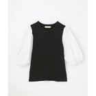 【エニー/ANY】のボリュームショルダーコンビニット ブラック×オフ|ID: prp329100004838993 ipo3291000000036310910