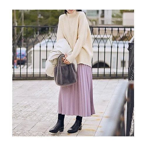 【エニー/ANY】の【LEE掲載】ハイネックウィンターニット 人気、トレンドファッション・服の通販 founy(ファニー) 　雑誌掲載アイテム　Magazine Picks & Fashion Features　ファッション雑誌　Fashion Magazines　リー　LEE　ファッション　Fashion　レディースファッション　Fashion for Women　トップス・カットソー　Cut & Sew Tops　ニット　Knit Tops & Sweaters　おすすめ　Recommended / Our Picks　ストレッチ　Stretch, Stretchy Fabric　スラックス　Slacks, Dress Pants　スリット　Slit, Slit Detail　ハイネック　High Neck, Mock Neck　ボトム　Bottoms, Lower Wear　ワンポイント　One Point, Statement Accent　エレガント 上品　Elegant　洗える　Machine Washable　A/W・秋冬　Autumn/Winter　雑誌　Magazine, Fashion Magazine　other-3|ID: prp329100004838995 ipo3291000000035261490