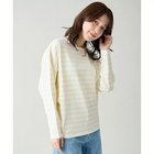 【エニー/ANY】のコクーンボーダープルオーバー イエロー|ID: prp329100004838996 ipo3291000000035261495