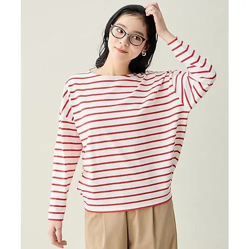 【エニー/ANY】のコクーンボーダープルオーバー 人気、トレンドファッション・服の通販 founy(ファニー) ファッション Fashion レディースファッション Fashion for Women トップス・カットソー Cut & Sew Tops カジュアルプルオーバー・ニットトップス Pullovers & Knit Tops / Casual Pullovers カラフル Colorful Design ストレート Straight, Straight Cut デニム Denim, Jeans Material ボーダー Border, Stripe ワイド Wide, Wide Fit 吸水 Absorbent, Quick-Dry 洗える Machine Washable other-2|ID: prp329100004838996 ipo3291000000035261496