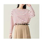 【エニー/ANY】のコクーンボーダープルオーバー 人気、トレンドファッション・服の通販 founy(ファニー) ファッション Fashion レディースファッション Fashion for Women トップス・カットソー Cut & Sew Tops カジュアルプルオーバー・ニットトップス Pullovers & Knit Tops / Casual Pullovers カラフル Colorful Design ストレート Straight, Straight Cut デニム Denim, Jeans Material ボーダー Border, Stripe ワイド Wide, Wide Fit 吸水 Absorbent, Quick-Dry 洗える Machine Washable thumbnail レッド|ID: prp329100004838996 ipo3291000000036284291