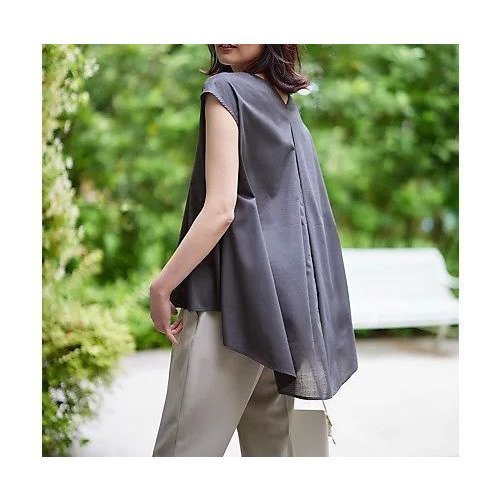 【エニー/ANY】のシルキーソフトブラウス 人気、トレンドファッション・服の通販 founy(ファニー) 　ファッション　Fashion　レディースファッション　Fashion for Women　トップス・カットソー　Cut & Sew Tops　シャツ・ブラウス・オフィスカジュアル　Elegant Blouses & Button-Ups　シンプル　Simple, Minimal　バランス　Balance, Style Balance　エレガント 上品　Elegant　other-2|ID: prp329100004839003 ipo3291000000036335654