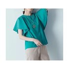 【エニー/ANY】の【シワになりにくい】ダブルフレアスリーブカットソー 人気、トレンドファッション・服の通販 founy(ファニー) ファッション Fashion レディースファッション Fashion for Women トップス・カットソー Cut & Sew Tops カットソー・ベーシックTシャツ Cut-and-Sewn Tops / Stretch Tees & Basics ショルダー Shoulder, Shoulder Strap スリーブ Sleeve, Long Sleeve / Short Sleeve ダブル Double, Double-Breasted デニム Denim, Jeans Material フレア Flare, Flared 吸水 Absorbent, Quick-Dry thumbnail グリーン|ID: prp329100004839004 ipo3291000000036284780