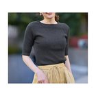 【エニー/ANY】のラメリブニット チャコール|ID: prp329100004839017 ipo3291000000036299499