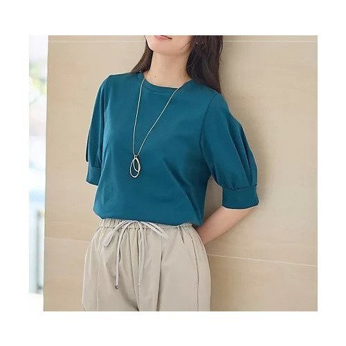 【エニー/ANY】のパフスリーブプルオーバー インテリア・キッズ・メンズ・レディースファッション・服の通販 founy(ファニー) https://founy.com/ ファッション Fashion レディースファッション Fashion for Women トップス・カットソー Cut & Sew Tops カジュアルプルオーバー・ニットトップス Pullovers & Knit Tops / Casual Pullovers おすすめ Recommended / Our Picks インナー Innerwear エレガント 上品 Elegant サロペット Overalls, Salopette ストレッチ Stretch, Stretchy Fabric スリーブ Sleeve, Long Sleeve / Short Sleeve バランス Balance, Style Balance フェミニン Feminine, Girly |ID: prp329100004839026 ipo3291000000036320737