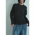 【マージュール/marjour】のHEM FRILL TEE BLACK|ID: prp329100004839028 ipo3291000000035261650