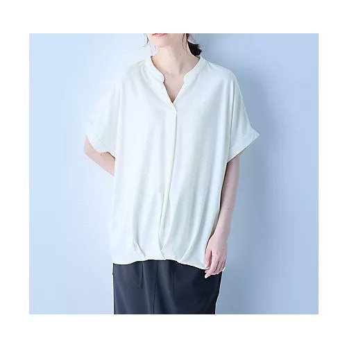 【エニー/ANY】のストレッチピケカシュクールカットソー インテリア・キッズ・メンズ・レディースファッション・服の通販 founy(ファニー) https://founy.com/ ファッション Fashion レディースファッション Fashion for Women トップス・カットソー Cut & Sew Tops カットソー・ベーシックTシャツ Cut-and-Sewn Tops / Stretch Tees & Basics おすすめ Recommended / Our Picks ストレッチ Stretch, Stretchy Fabric 洗える Machine Washable |ID: prp329100004839032 ipo3291000000036320952