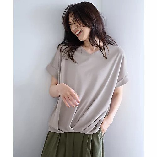 【エニー/ANY】のカシュクールTシャツ 人気、トレンドファッション・服の通販 founy(ファニー) 　ファッション　Fashion　レディースファッション　Fashion for Women　トップス・カットソー　Cut & Sew Tops　シャツ・ブラウス・オフィスカジュアル　Elegant Blouses & Button-Ups　ロングTシャツ・Tシャツ　Longline T-Shirts & Tees　おすすめ　Recommended / Our Picks　カシュクール　Wrap Design　ストライプ　Stripe, Striped Pattern　プリント　Print, Printed Pattern　洗える　Machine Washable　other-2|ID: prp329100004839033 ipo3291000000035293744