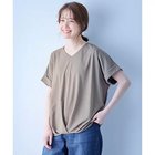 【エニー/ANY】のカシュクールTシャツ ベージュストライプ|ID: prp329100004839033 ipo3291000000036297770