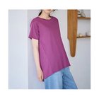 【エニー/ANY】の【汗ジミ防止加工】シルケットスムースバックギャザーチュニック パープル|ID: prp329100004839035 ipo3291000000036320765