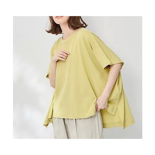 【エニー/ANY】のハイツイストコットンポンチョ風Tシャツ インテリア・キッズ・メンズ・レディースファッション・服の通販 founy(ファニー) https://founy.com/ ファッション Fashion レディースファッション Fashion for Women アウター Coat / Outerwear Collection ポンチョ・ケープコート Ponchos & Capes トップス・カットソー Cut & Sew Tops シャツ・ブラウス・オフィスカジュアル Elegant Blouses & Button-Ups ロングTシャツ・Tシャツ Longline T-Shirts & Tees おすすめ Recommended / Our Picks スリット Slit, Slit Detail バランス Balance, Style Balance ポンチョ Poncho, Cape Style ワイド Wide, Wide Fit |ID: prp329100004839038 ipo3291000000036289366