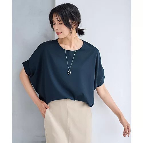 【エニー/ANY】のゆるシルエットドルマンプルオーバー 人気、トレンドファッション・服の通販 founy(ファニー) 　ファッション　Fashion　レディースファッション　Fashion for Women　トップス・カットソー　Cut & Sew Tops　カジュアルプルオーバー・ニットトップス　Pullovers & Knit Tops / Casual Pullovers　デニム　Denim, Jeans Material　other-2|ID: prp329100004839039 ipo3291000000035261706