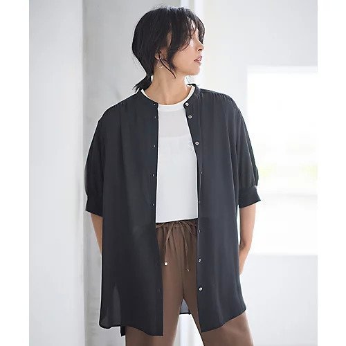 【エニー/ANY】のバックプリーツシャツ 人気、トレンドファッション・服の通販 founy(ファニー) ファッション Fashion レディースファッション Fashion for Women トップス・カットソー Cut & Sew Tops シャツ・ブラウス・オフィスカジュアル Elegant Blouses & Button-Ups バッグ Bags おすすめ Recommended / Our Picks バランス Balance, Style Balance プリーツ Pleats, Pleated エレガント 上品 Elegant 羽織 Haori, Light Jacket other-3|ID: prp329100004839040 ipo3291000000035261711