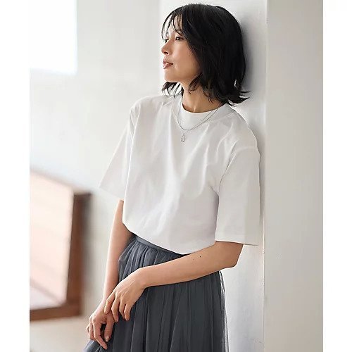 【エニー/ANY】のマルチファンクションモックネックTシャツ 人気、トレンドファッション・服の通販 founy(ファニー) 　ファッション　Fashion　レディースファッション　Fashion for Women　トップス・カットソー　Cut & Sew Tops　シャツ・ブラウス・オフィスカジュアル　Elegant Blouses & Button-Ups　ロングTシャツ・Tシャツ　Longline T-Shirts & Tees　おすすめ　Recommended / Our Picks　インナー　Innerwear　クラシカル　Classical, Vintage-Inspired　シンプル　Simple, Minimal　デニム　Denim, Jeans Material　ベスト　Vest, Waistcoat　モックネック　Mock Neck, Short Turtleneck　半袖　Short Sleeve, Half Sleeve　other-3|ID: prp329100004839046 ipo3291000000036320968