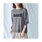 【エニー/ANY】のインターシャロゴニット グレー|ID: prp329100004839050 ipo3291000000035902739