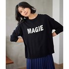 【エニー/ANY】のインターシャロゴニット ブラック|ID: prp329100004839050 ipo3291000000036304819