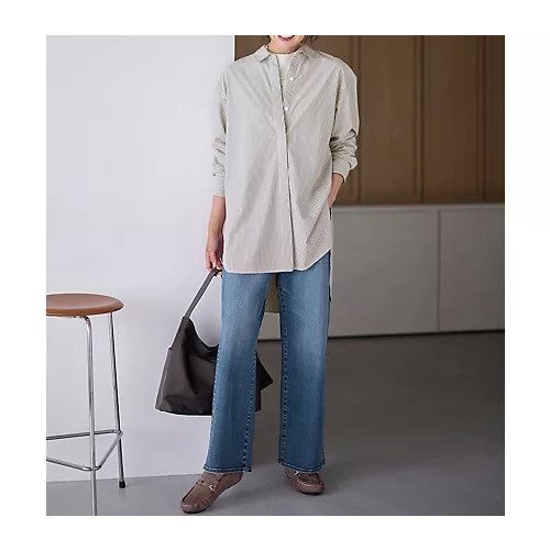 【エニー/ANY】のロングシャツ 人気、トレンドファッション・服の通販 founy(ファニー) 　ファッション　Fashion　レディースファッション　Fashion for Women　トップス・カットソー　Cut & Sew Tops　シャツ・ブラウス・オフィスカジュアル　Elegant Blouses & Button-Ups　おすすめ　Recommended / Our Picks　インナー　Innerwear　カットソー　Cut and Sewn Top　シンプル　Simple, Minimal　トレンド　Trend, Trending Now　ベーシック　Basic, Essential　ロング　Long, Long-Length　定番　Standard, Basic Item　抗菌　Antibacterial, Bacteria-Resistant　羽織　Haori, Light Jacket　other-2|ID: prp329100004839051 ipo3291000000035902750