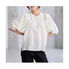 【エニー/ANY】のボリュームショルダーふくれプルオーバー 人気、トレンドファッション・服の通販 founy(ファニー) ファッション Fashion レディースファッション Fashion for Women トップス・カットソー Cut & Sew Tops カジュアルプルオーバー・ニットトップス Pullovers & Knit Tops / Casual Pullovers ギャザー Gathered, Ruffled ショルダー Shoulder, Shoulder Strap シンプル Simple, Minimal スリット Slit, Slit Detail トレンド Trend, Trending Now ベスト Vest, Waistcoat ワイド Wide, Wide Fit エレガント 上品 Elegant thumbnail エクリュ|ID: prp329100004839053 ipo3291000000036289435