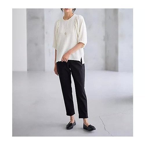 【エニー/ANY】のボリュームショルダーふくれプルオーバー 人気、トレンドファッション・服の通販 founy(ファニー) 　ファッション　Fashion　レディースファッション　Fashion for Women　トップス・カットソー　Cut & Sew Tops　カジュアルプルオーバー・ニットトップス　Pullovers & Knit Tops / Casual Pullovers　ギャザー　Gathered, Ruffled　ショルダー　Shoulder, Shoulder Strap　シンプル　Simple, Minimal　スリット　Slit, Slit Detail　トレンド　Trend, Trending Now　ベスト　Vest, Waistcoat　ワイド　Wide, Wide Fit　エレガント 上品　Elegant　other-3|ID: prp329100004839053 ipo3291000000036289439