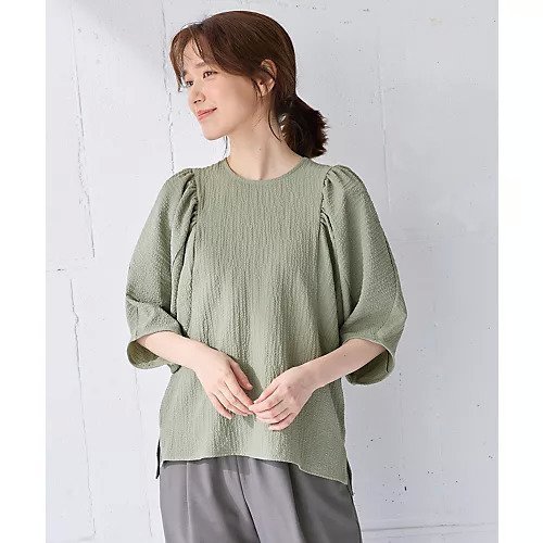 【エニー/ANY】のボリュームショルダーふくれプルオーバー インテリア・キッズ・メンズ・レディースファッション・服の通販 founy(ファニー) https://founy.com/ ファッション Fashion レディースファッション Fashion for Women トップス・カットソー Cut & Sew Tops カジュアルプルオーバー・ニットトップス Pullovers & Knit Tops / Casual Pullovers ギャザー Gathered, Ruffled ショルダー Shoulder, Shoulder Strap シンプル Simple, Minimal スリット Slit, Slit Detail トレンド Trend, Trending Now ベスト Vest, Waistcoat ワイド Wide, Wide Fit エレガント 上品 Elegant |ID: prp329100004839053 ipo3291000000036299524