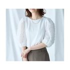 【エニー/ANY】のシルケットスムースジャガードスリーブプルオーバー オフ|ID: prp329100004839054 ipo3291000000036299539